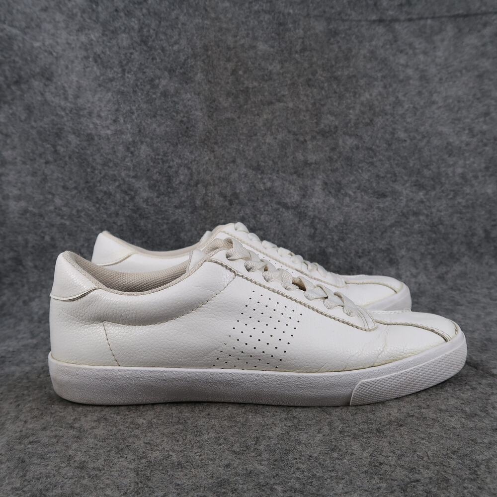 H&M Shoes Womens 6 Casual Sneakers Lifestyle White Trainer Lace Up Fashion Comfy